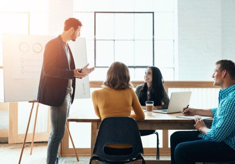 The greatest way to grow a company is through teamwork